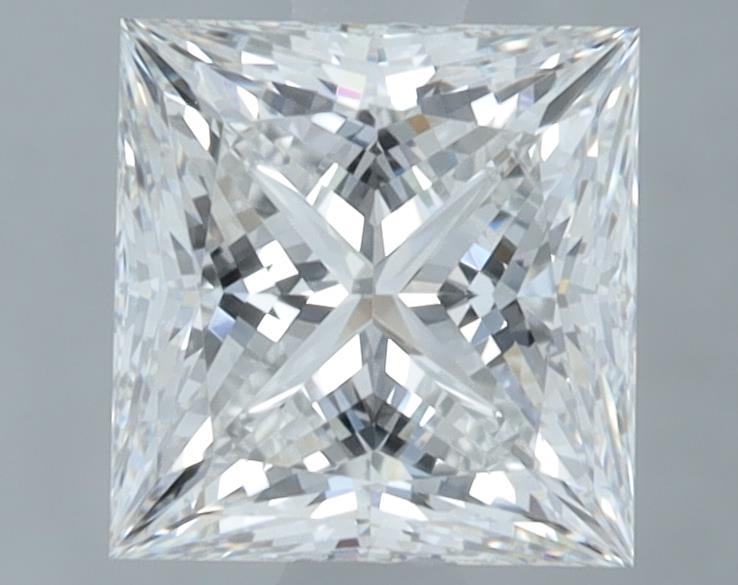 1.54 ct. princess Lab Grown Diamond front image