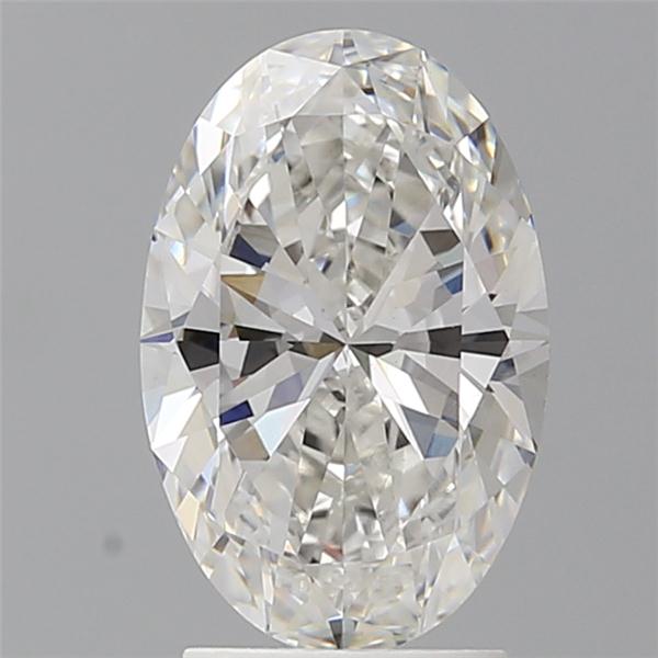 2.55 ct. oval Lab Grown Diamond front image