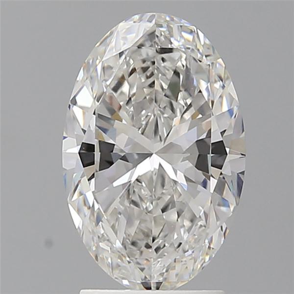 2.55 ct. oval Lab Grown Diamond front image