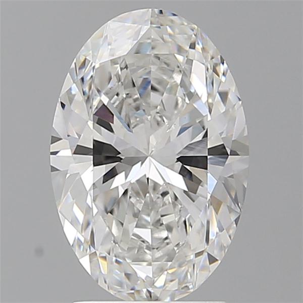 2.60 ct. oval Lab Grown Diamond front image