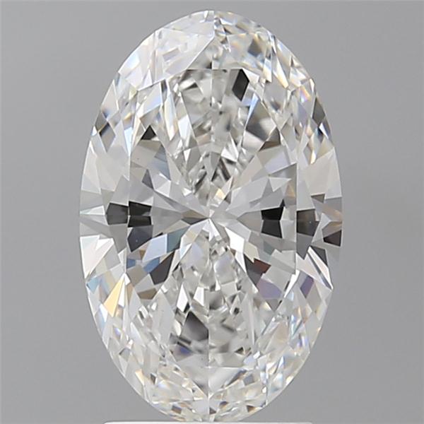 2.54 ct. oval Lab Grown Diamond front image