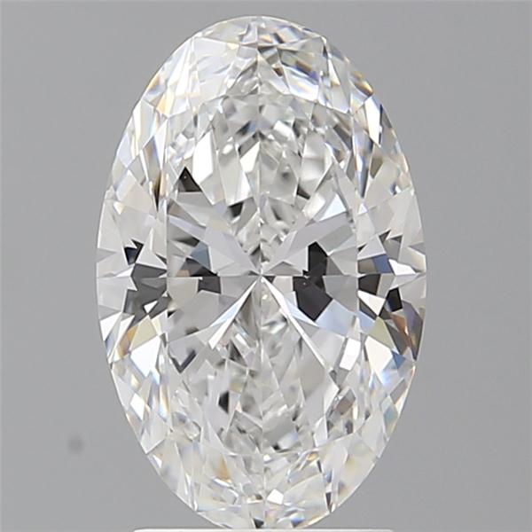 2.59 ct. oval Lab Grown Diamond front image