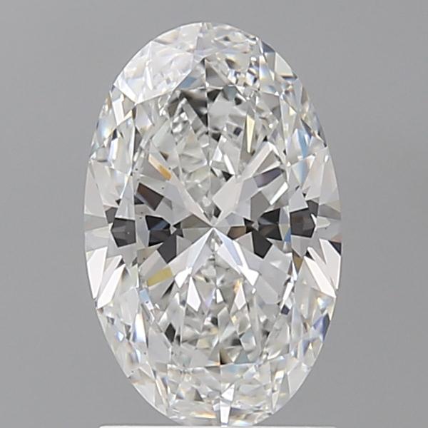 1.60 ct. oval Lab Grown Diamond front image