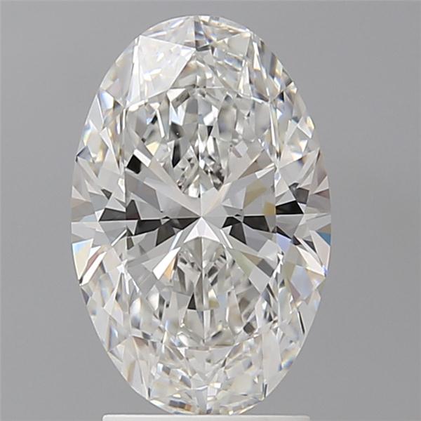 2.59 ct. oval Lab Grown Diamond front image
