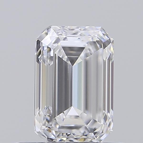 0.51 ct. emerald Lab Grown Diamond front image