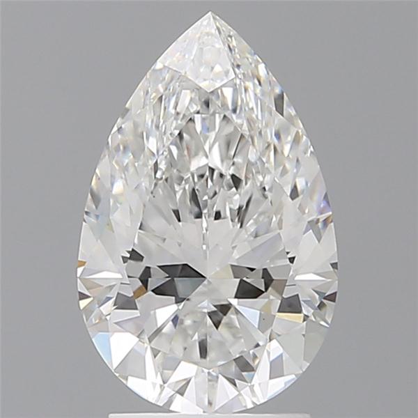 2.58 ct. pear Lab Grown Diamond front image