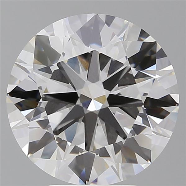 5.55 ct. round Lab Grown Diamond front image