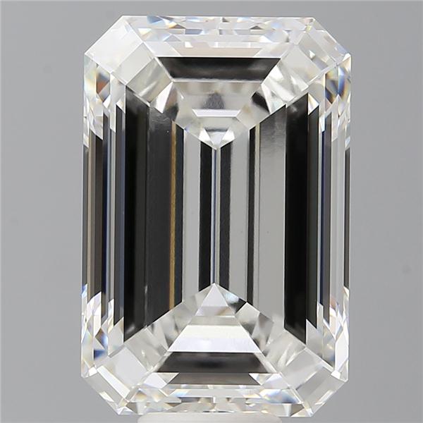 12.52 ct. emerald Lab Grown Diamond front image
