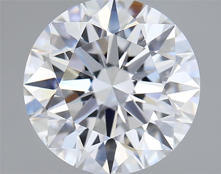 2.54 ct. round Lab Grown Diamond front image