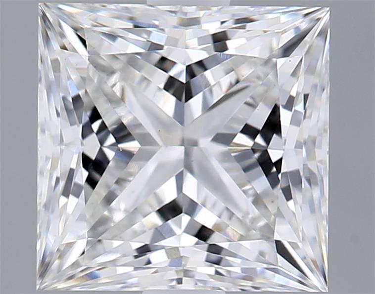1.56 ct. princess Lab Grown Diamond front image