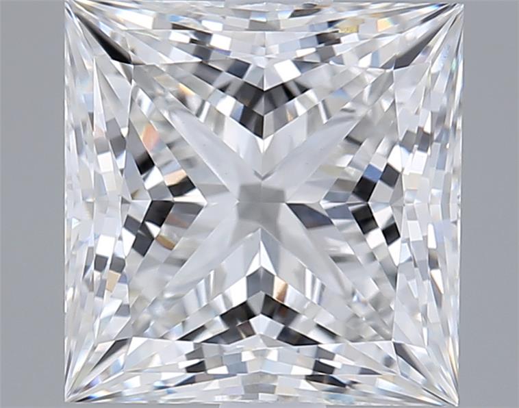 2.05 ct. princess Lab Grown Diamond front image
