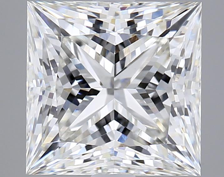 3.04 ct. princess Lab Grown Diamond front image