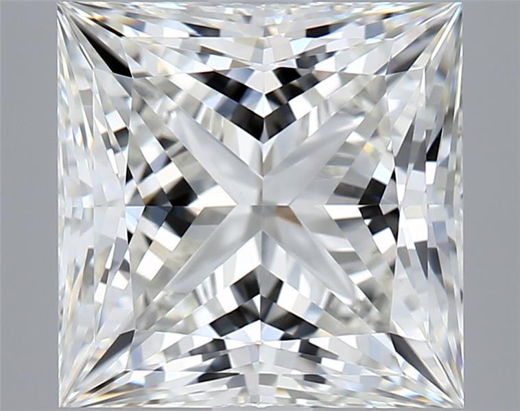 3.08 ct. princess Lab Grown Diamond front image