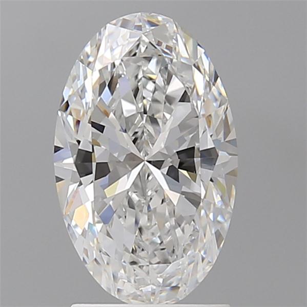 2.04 ct. oval Lab Grown Diamond front image