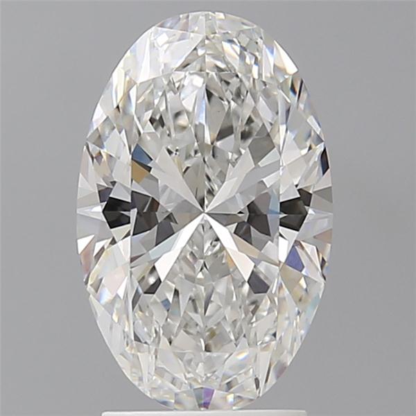 2.60 ct. oval Lab Grown Diamond front image