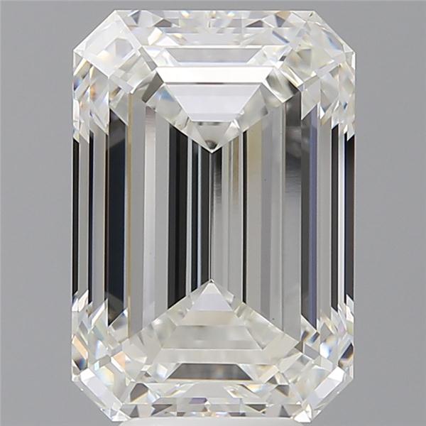 7.07 ct. emerald Lab Grown Diamond front image