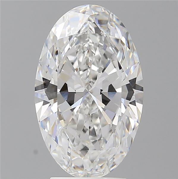 3.53 ct. oval Lab Grown Diamond front image