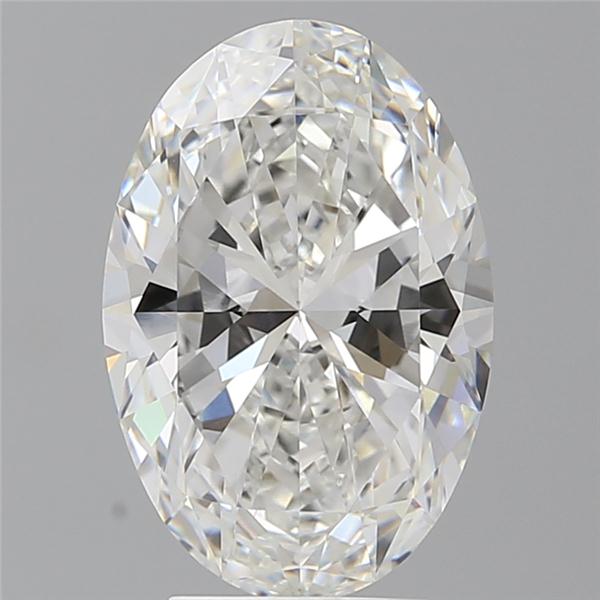4.10 ct. oval Lab Grown Diamond front image