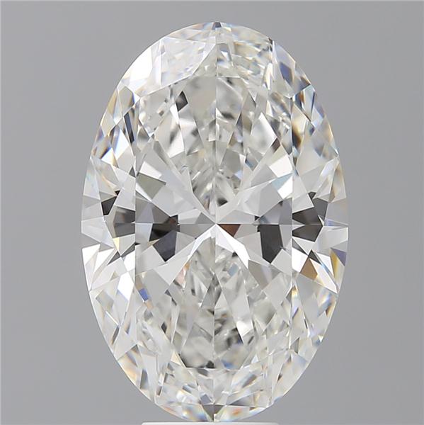 8.60 ct. oval Lab Grown Diamond front image