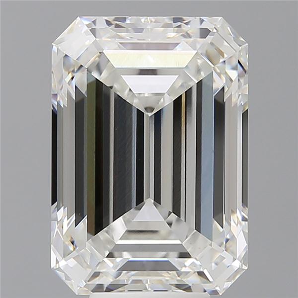 8.57 ct. emerald Lab Grown Diamond front image