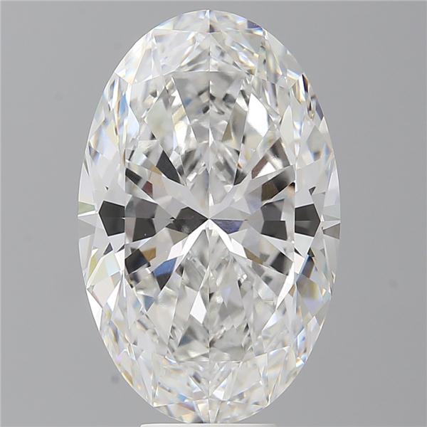 9.53 ct. oval Lab Grown Diamond front image