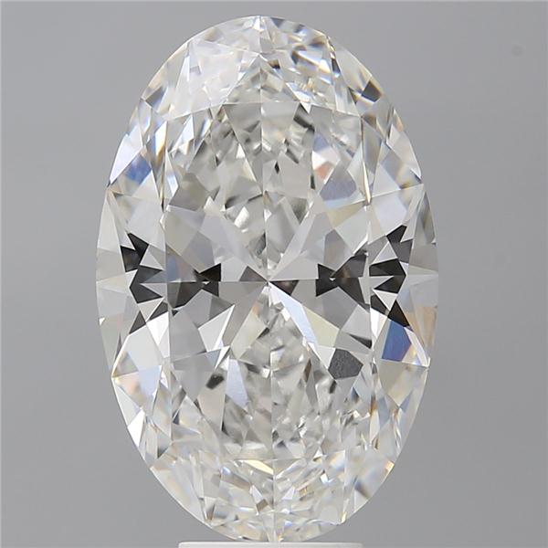 8.05 ct. oval Lab Grown Diamond front image