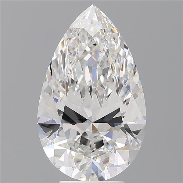 5.54 ct. pear Lab Grown Diamond front image