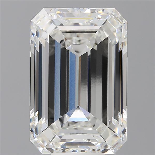 12.09 ct. emerald Lab Grown Diamond front image