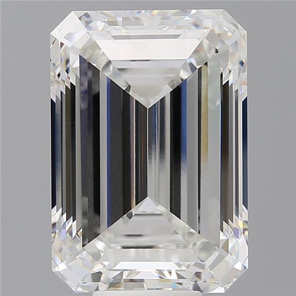 11.58 ct. emerald Lab Grown Diamond front image