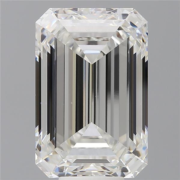 10.94 ct. emerald Lab Grown Diamond front image