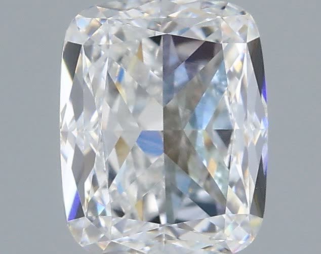 2.01 carat d VVS2 EX Cut IGI cushion diamond