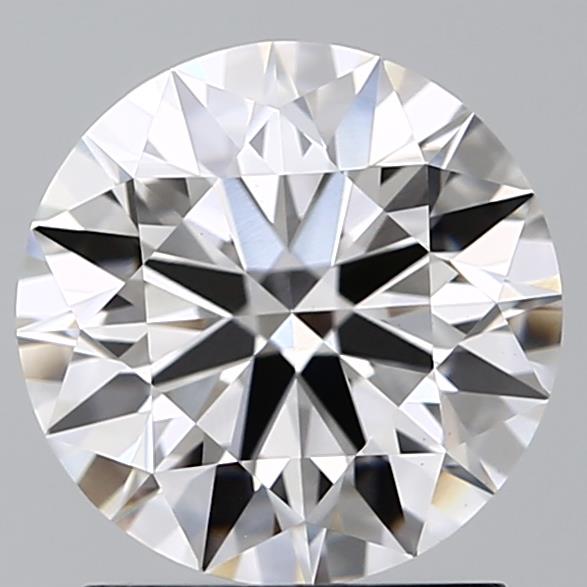 1.67 ct. round Lab Grown Diamond front image
