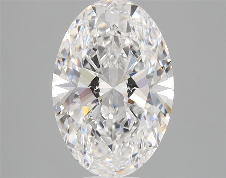 1.77 ct. oval Lab Grown Diamond front image