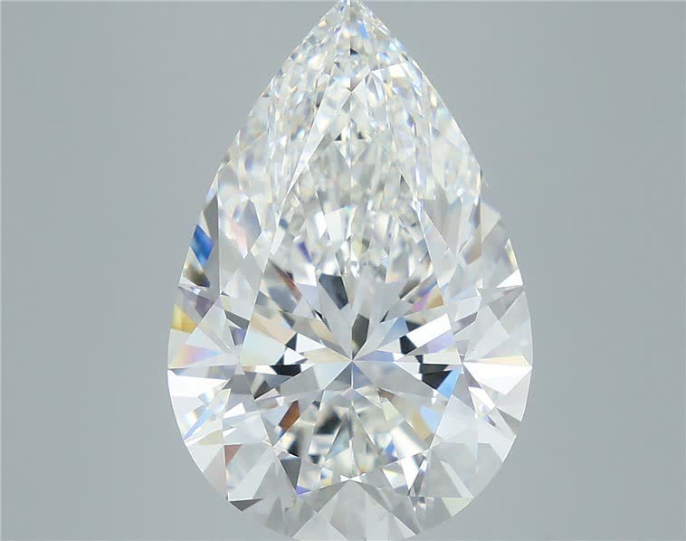 9.01 ct. pear Lab Grown Diamond front image