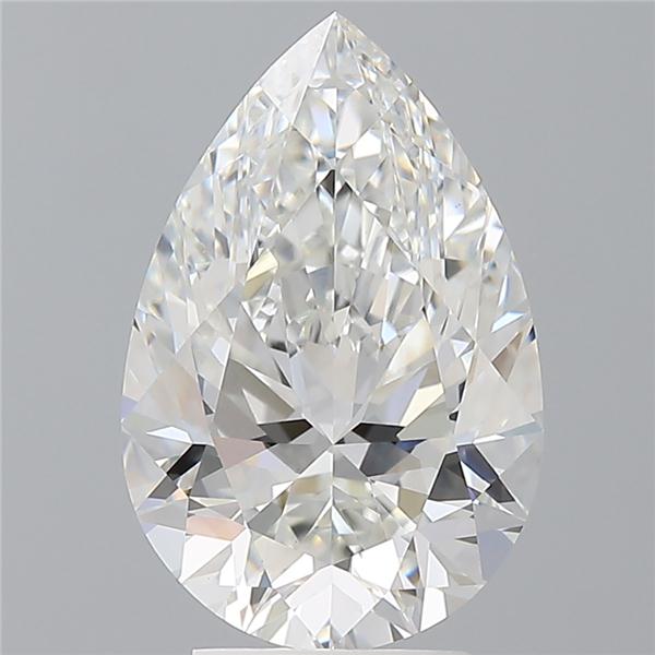 4.04 ct. pear Lab Grown Diamond front image