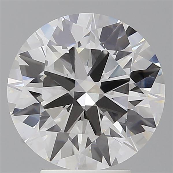 4.10 ct. round Lab Grown Diamond front image