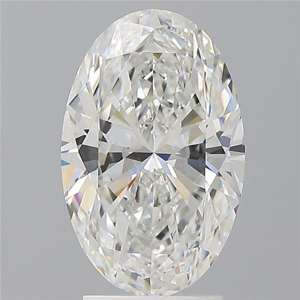 3.10 ct. oval Lab Grown Diamond front image