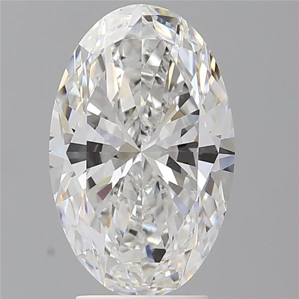 3.53 ct. oval Lab Grown Diamond front image