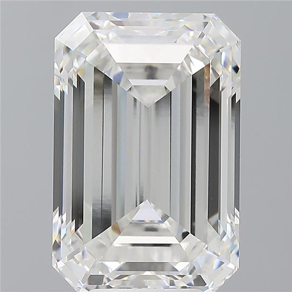 7.58 ct. emerald Lab Grown Diamond front image