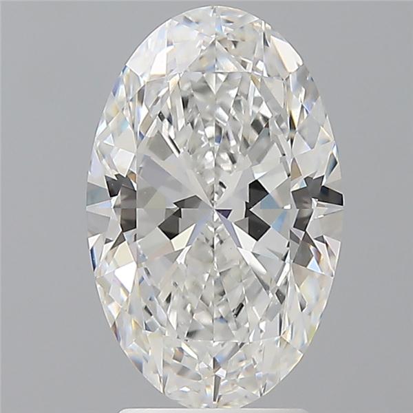 2.59 ct. oval Lab Grown Diamond front image