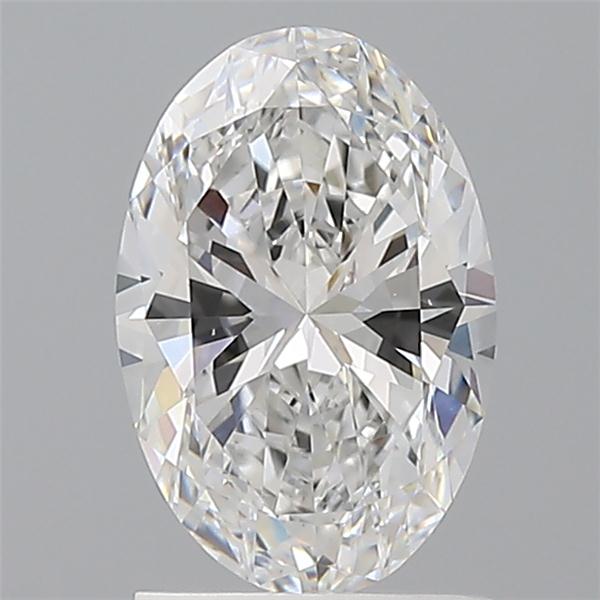 1.56 ct. oval Lab Grown Diamond front image