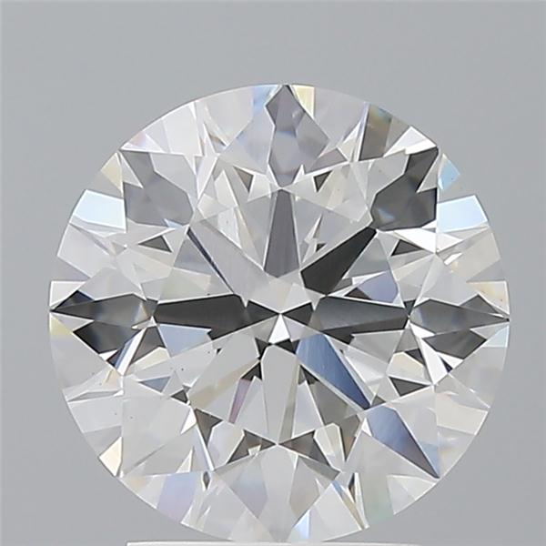2.95 ct. round Lab Grown Diamond front image