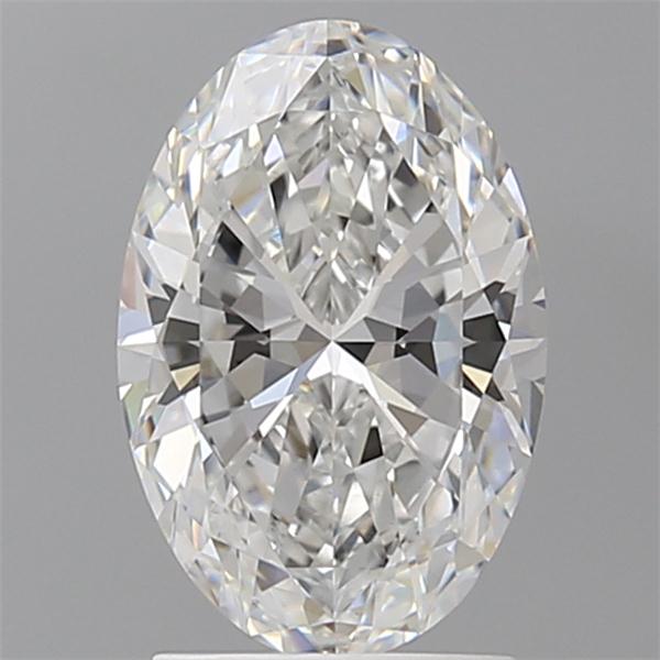 2.06 ct. oval Lab Grown Diamond front image