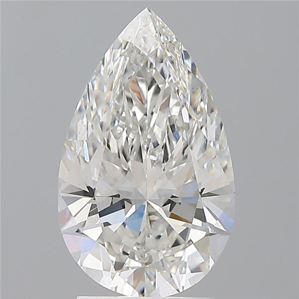 2.50 ct. pear Lab Grown Diamond front image