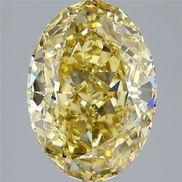 5.08 ct. oval Lab Grown Diamond front image