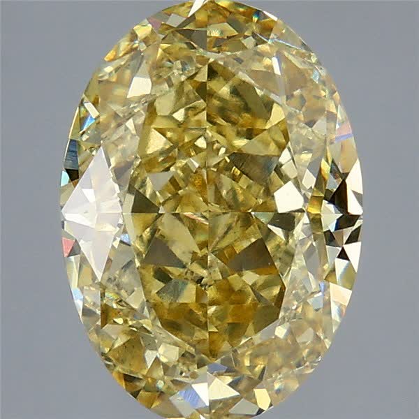 5.09 ct. oval Lab Grown Diamond front image