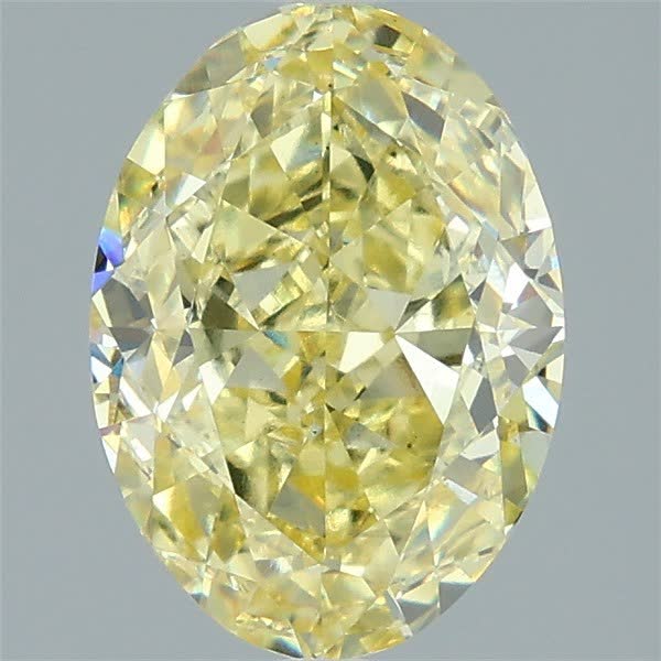3.08 ct. oval Lab Grown Diamond front image
