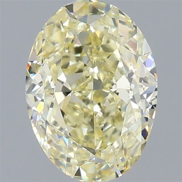 1.56 ct. oval Lab Grown Diamond front image