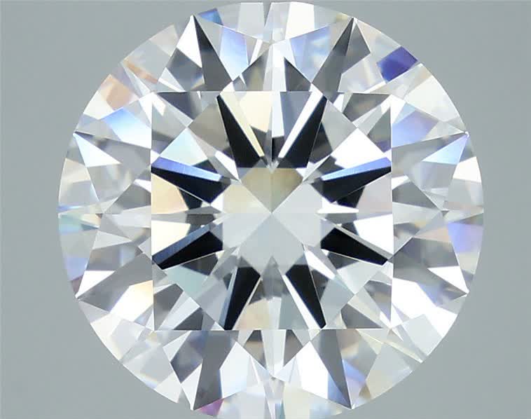 7.57 ct. round Lab Grown Diamond front image