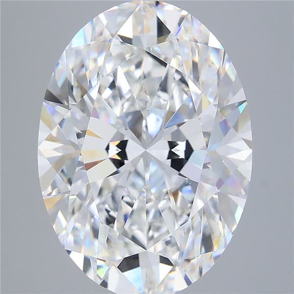 8.08 ct. oval Lab Grown Diamond front image